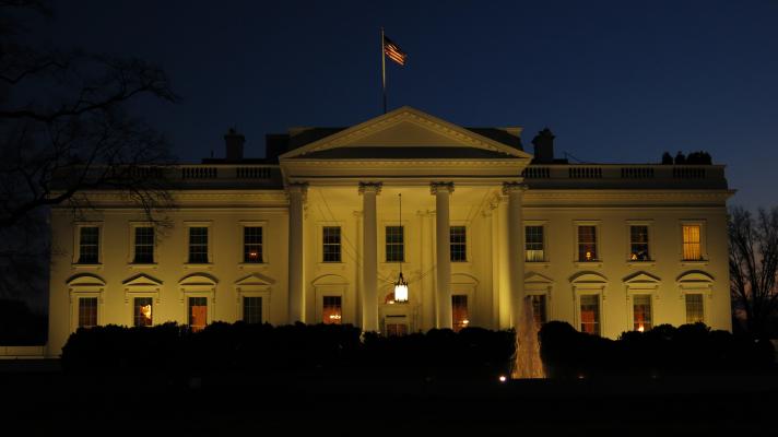 The White House at Dusk